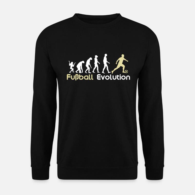 Football evolution - Unisex Sweatshirt - black