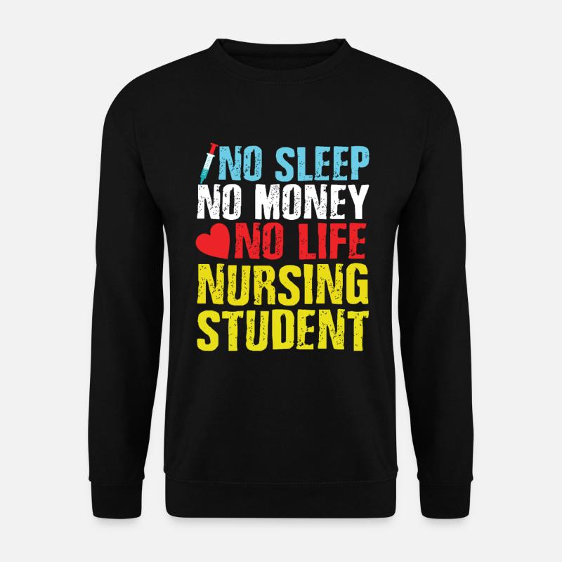Formation d’infirmière - Sweat-shirt Unisexe - noir