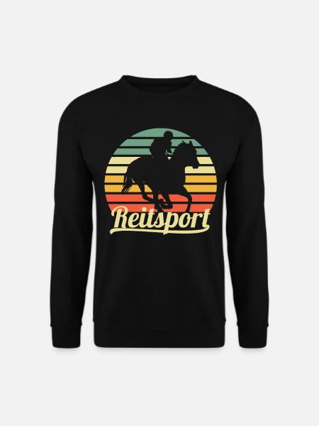 Reitsport Reitschule - Unisex Pullover - Schwarz