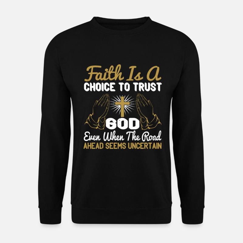 Christlich - Unisex Pullover - Schwarz