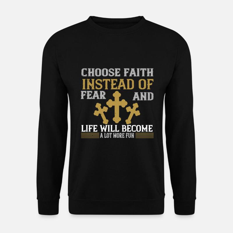 Christian - Unisex Sweatshirt - black