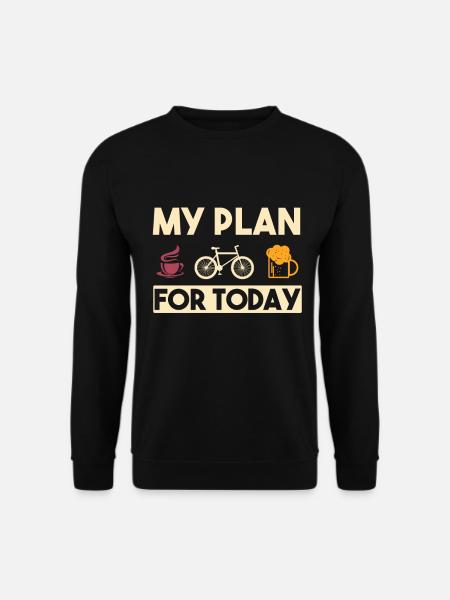 Cyclist gift - Unisex Sweatshirt - black