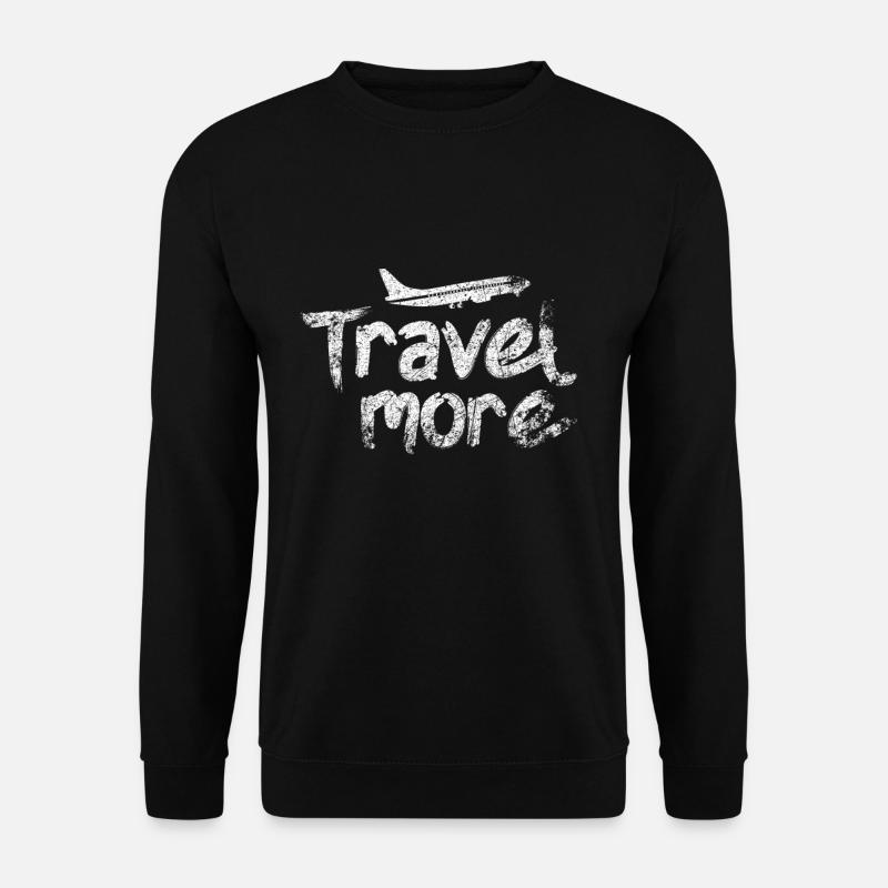 Travel - Unisex Pullover - Schwarz