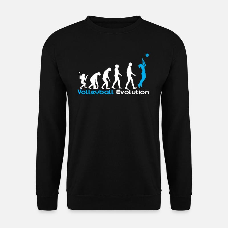 Volleyball Evolution - Unisex Sweatshirt - black