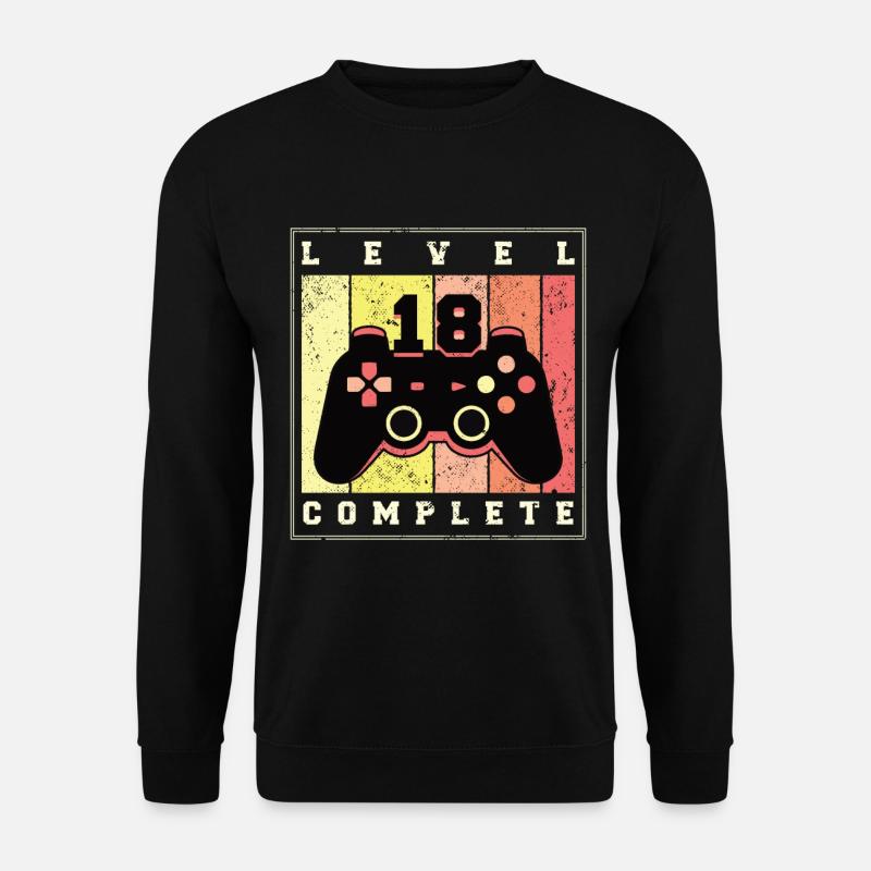 18th birthday gift - Unisex Sweatshirt - black