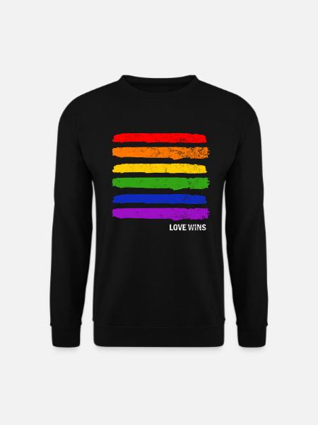 Gay Pride Geschenk - Unisex Pullover - Schwarz