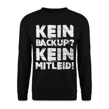Informatik Administrator Geschenk - Unisex Pullover - Schwarz - Vorne - Alina (178cm) & Michal (187cm)