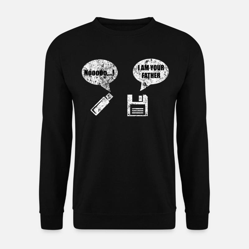 IT Informatik Technik Techniker Witz Spruch Lustig - Unisex Pullover - Schwarz