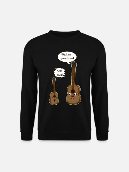 Guitar Father - Unisex Pullover - Schwarz