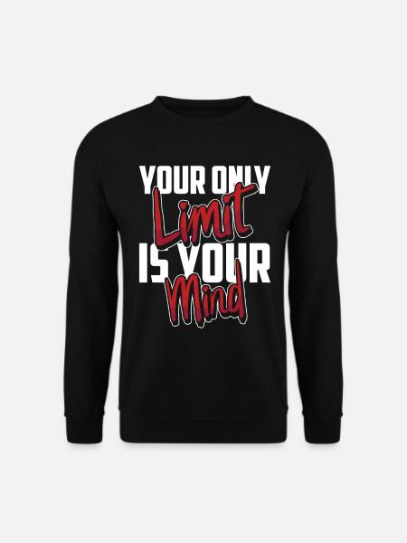 Motivation Motivation Motivation Gym Fitness - Sweat-shirt Unisexe - noir