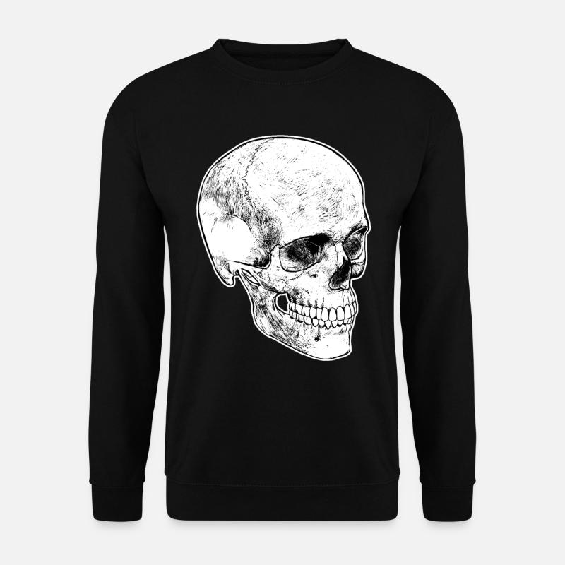 Skull skull pirate death - Unisex Sweatshirt - black