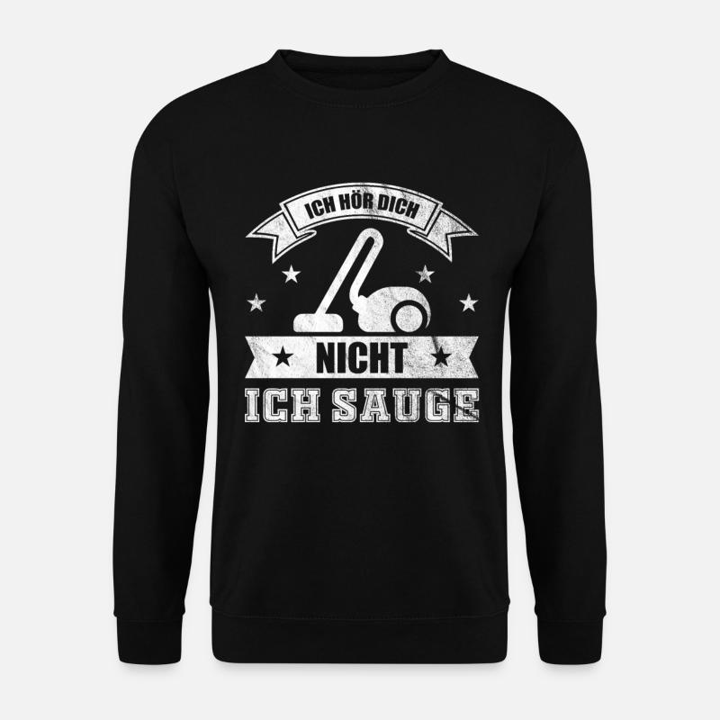 Gebäudereiniger Staubsaugen Beruf Geschenk - Unisex Pullover - Schwarz