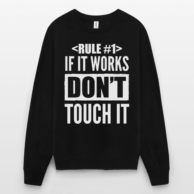 Coder Developer Software Developer IT Developer Unisex Sweatshirt