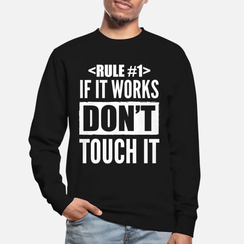 Coder Developer Software Developer IT Developer Unisex Sweatshirt