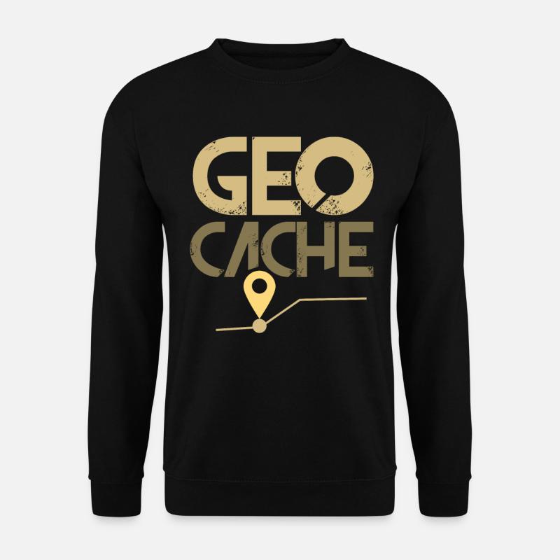 Geocache - Unisex Sweatshirt - black
