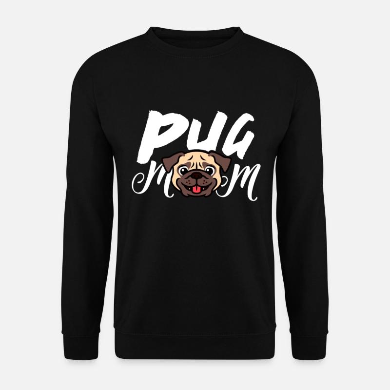 Pug Mama - Unisex Sweatshirt - black