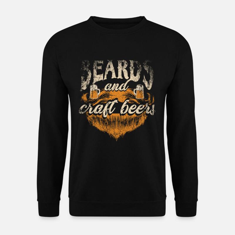 Craft Beer Beard - Unisex Sweatshirt - black