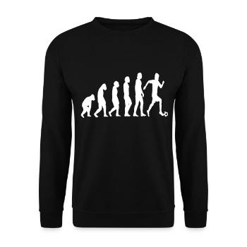 Football Footballers Football team Sport Football - Unisex Sweatshirt - black - Front - Alina (178cm) & Michal (187cm)