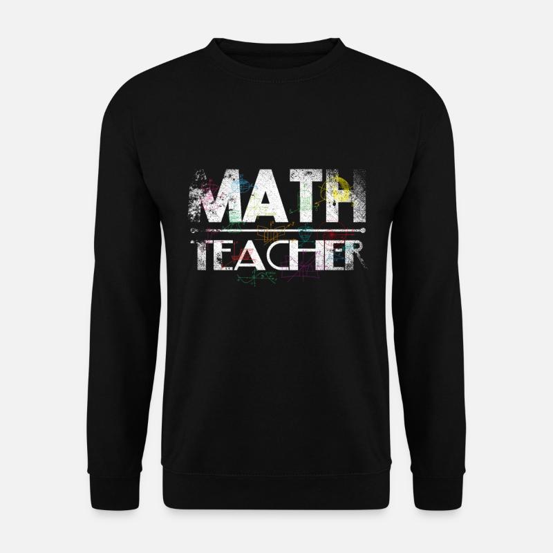 Math Teacher - Unisex Sweatshirt - black