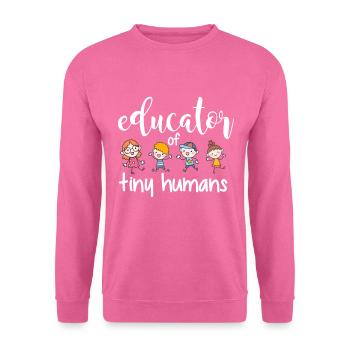Enseignement primaire École primaire Enseignement - Sweat-shirt Unisexe - rose - Devant
