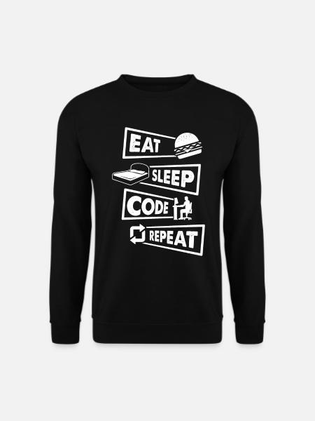 Informatik IT Entwickler Nerd Geek Informatiker - Unisex Pullover - Schwarz