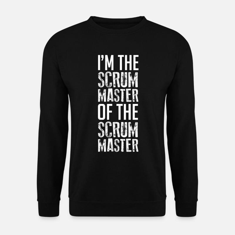 Logiciel Scrum Master Docker Geek Agile - Sweat-shirt Unisexe - noir