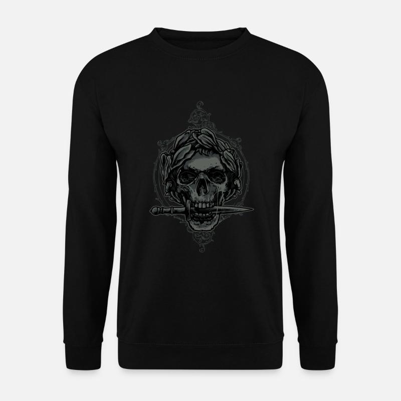 Skull Tot Skull Pirate Skull Funny Gift - Unisex Sweatshirt - black