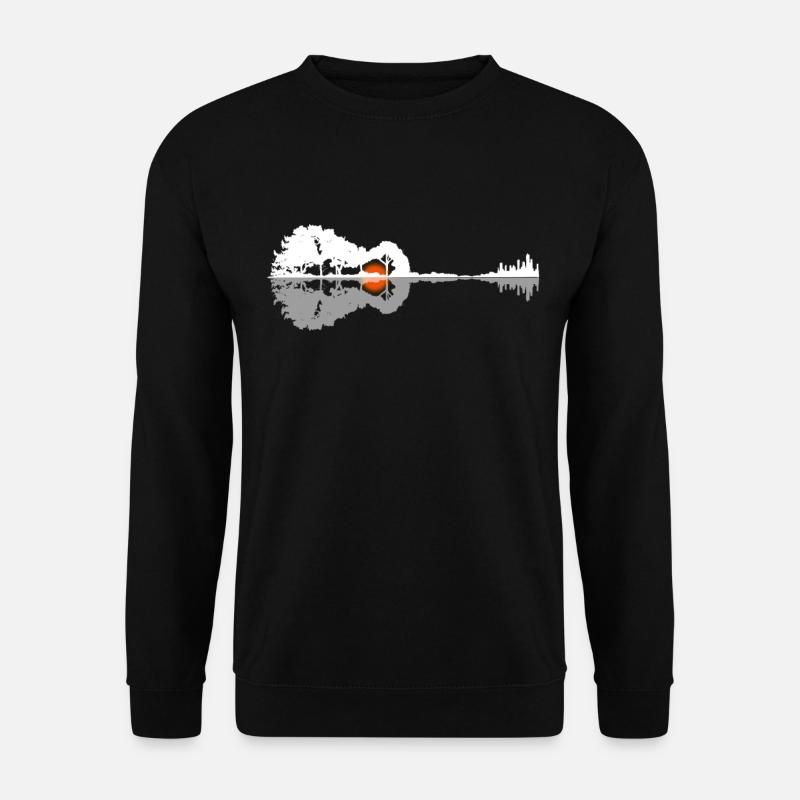 Guitar Guitar Gift Guitar - Sweat-shirt Unisexe - noir