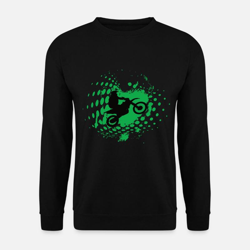 Motorcross - Unisex Pullover - Schwarz