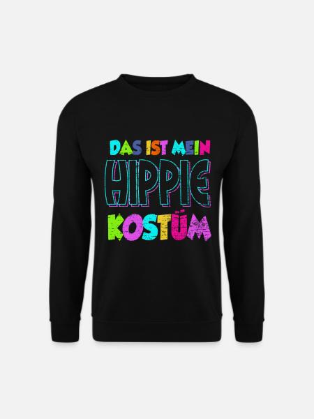 Hippie Kostüm - Unisex Pullover - Schwarz