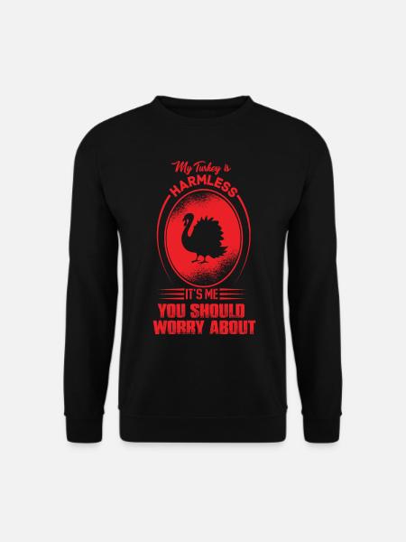 Turkey harmless animal - Unisex Sweatshirt - black