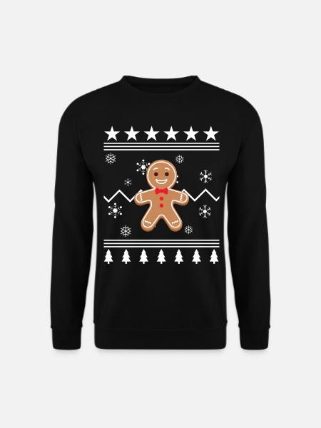 Pain d'épices de Noël - Sweat-shirt Unisexe - noir