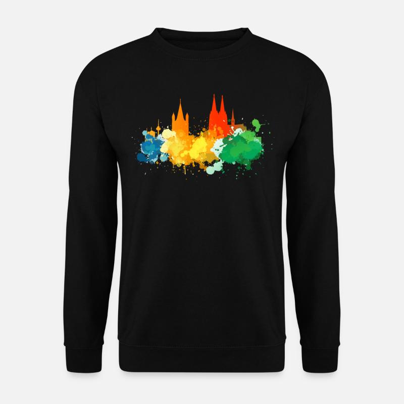 Cologne Skyline Kölner Kölle - Unisex Sweatshirt - black