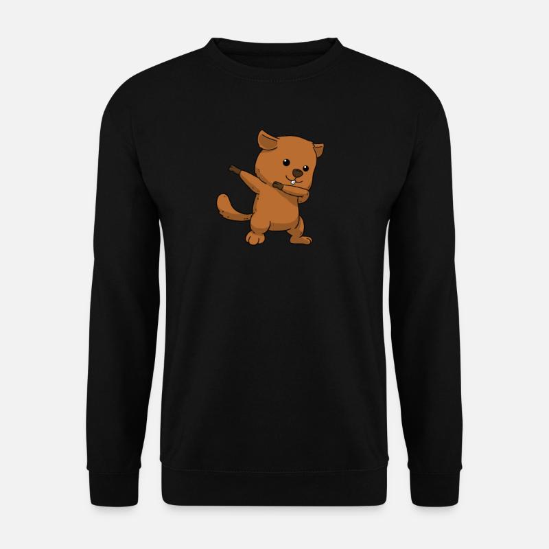 Dabbing Marmot Dab Marmot - Sweat-shirt Unisexe - noir