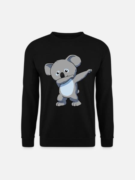 Koala Koalabär - Unisex Pullover - Schwarz