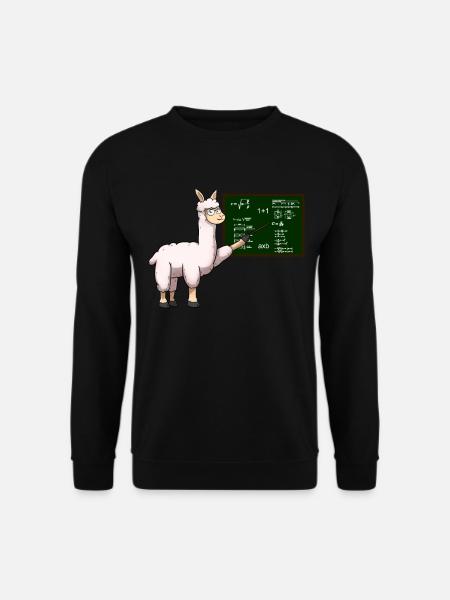 Professeur Lama Teacher - Sweat-shirt Unisexe - noir