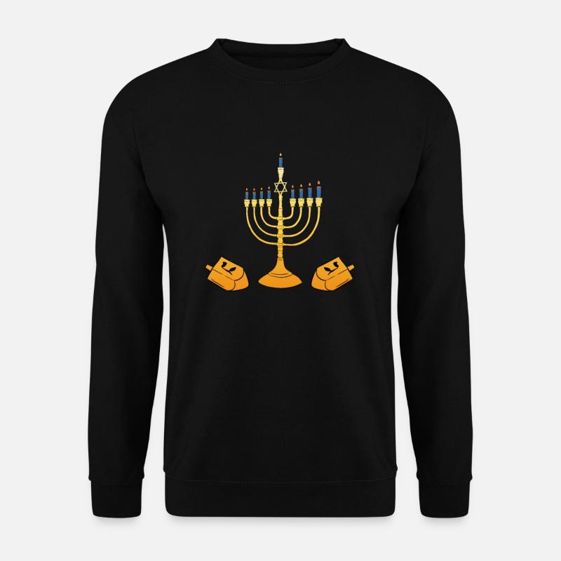 menorah - Unisex Sweatshirt - black