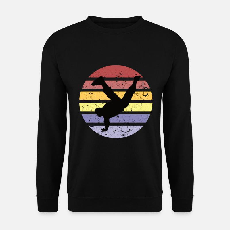 Breakdancer - Unisex Pullover - Schwarz