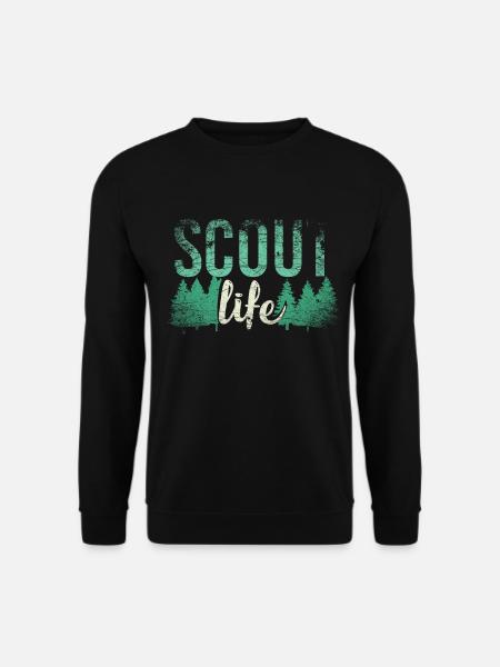 Scouting Scout Life - Sweat-shirt Unisexe - noir