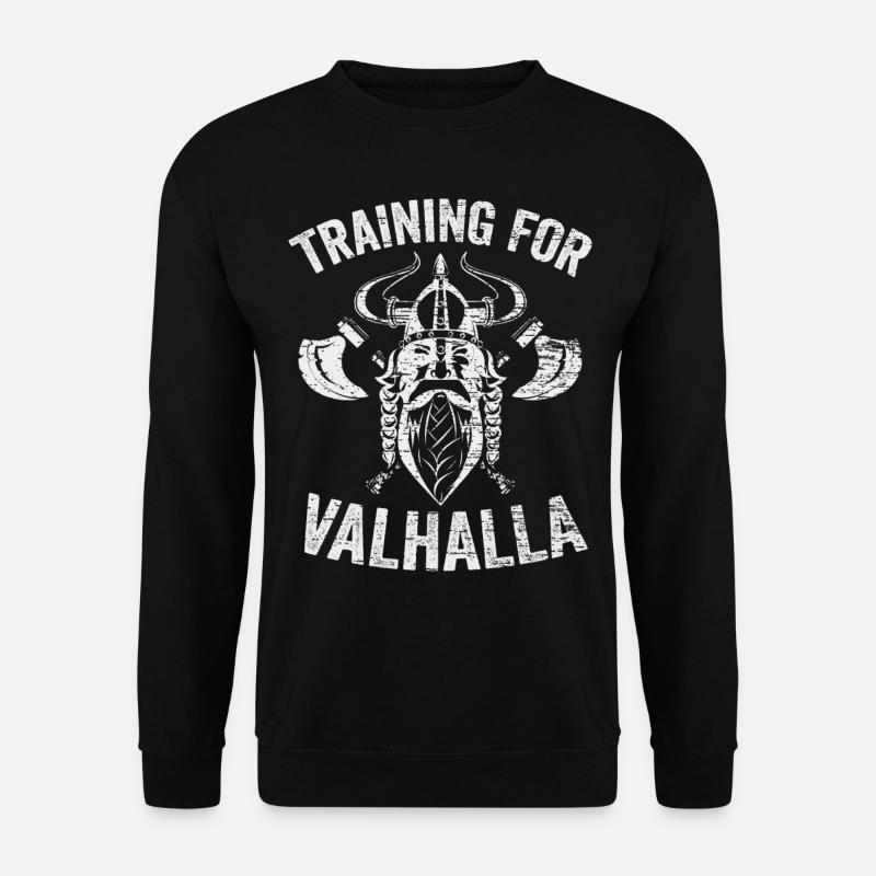 Wikinger Valhalla - Unisex Pullover - Schwarz