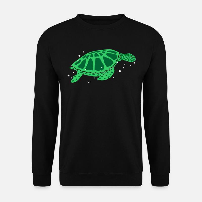 turtle - Unisex Sweatshirt - black