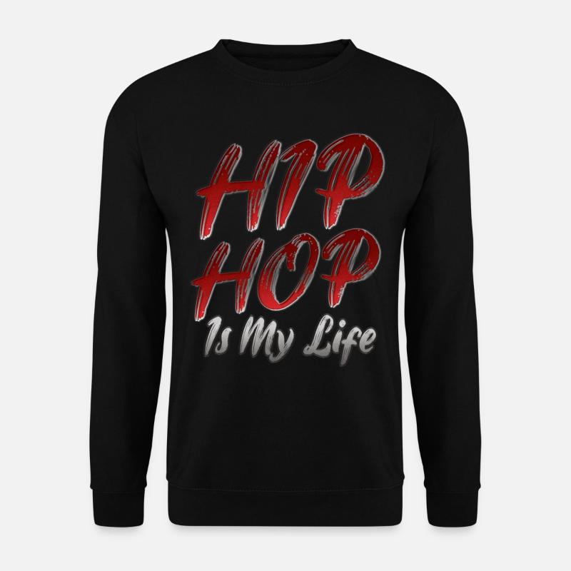 Hip Hop - Unisex Pullover - Schwarz