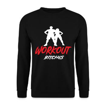 aptitude - Sweat-shirt Unisexe - noir - Devant - Alina (178cm) & Michal (187cm)
