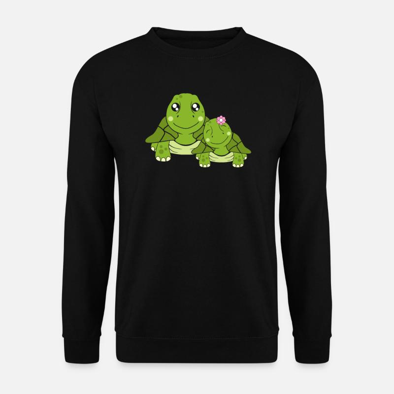 Schildkröten - Unisex Pullover - Schwarz