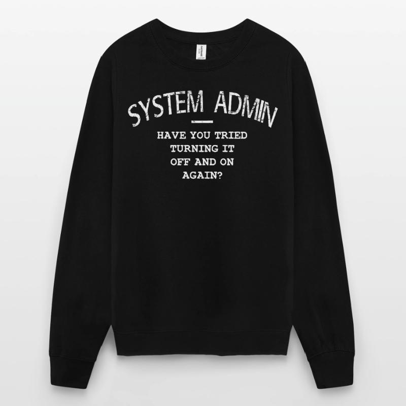 Administrateur système informatique Administrateur système Sweat-shirt Unisexe