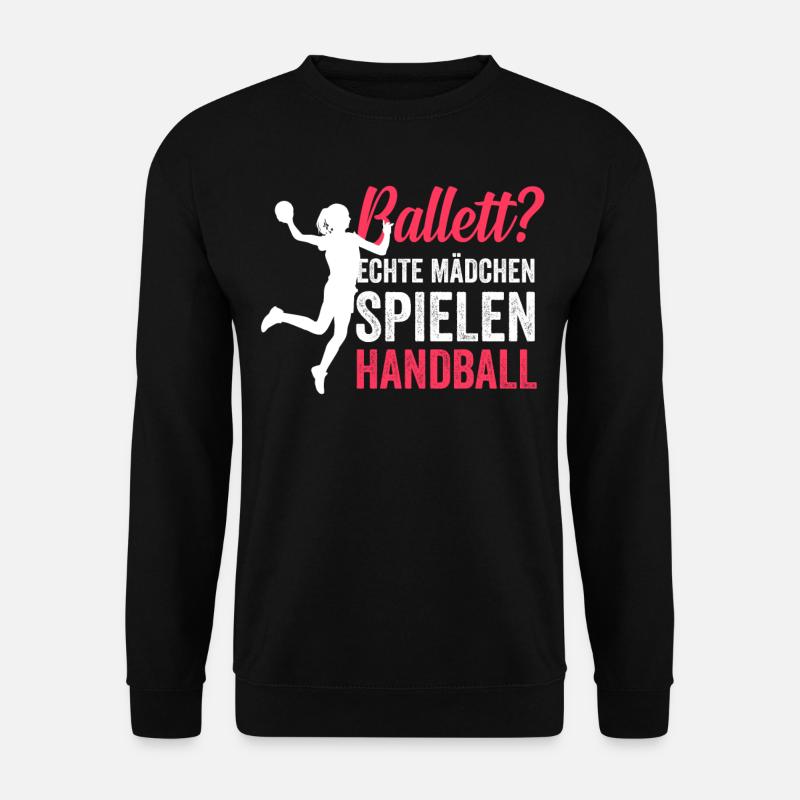Handball Torwart - Unisex Pullover - Schwarz