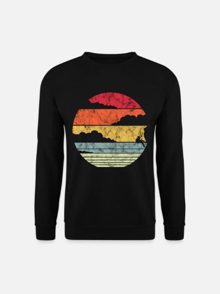 Klettern Kletterer Bouldern Sport - Unisex Pullover - Schwarz