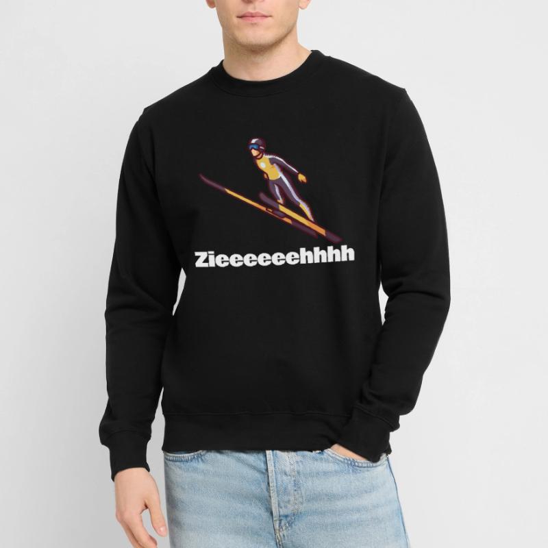 Pull de ski SKI JUMPING GIFT Sweat-shirt Unisexe