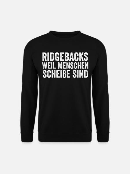 Rhodesian Ridgeback - Unisex Pullover - Schwarz
