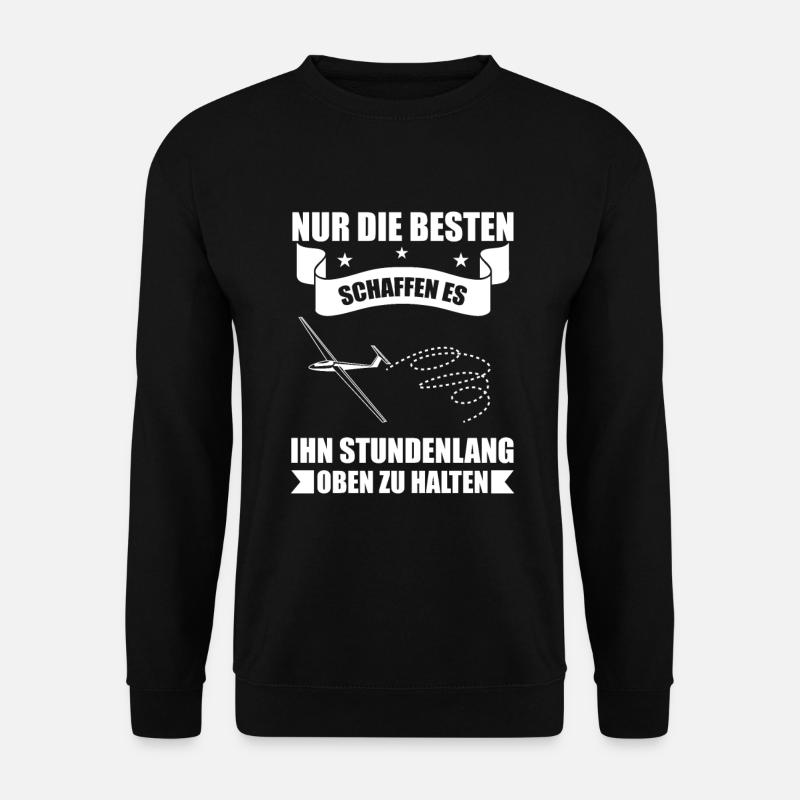 Segelfliegen - Unisex Pullover - Schwarz